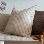 Dutton Pillow Cover 1 - PILLOWS - linen - neutral Rug & Weave Pillows