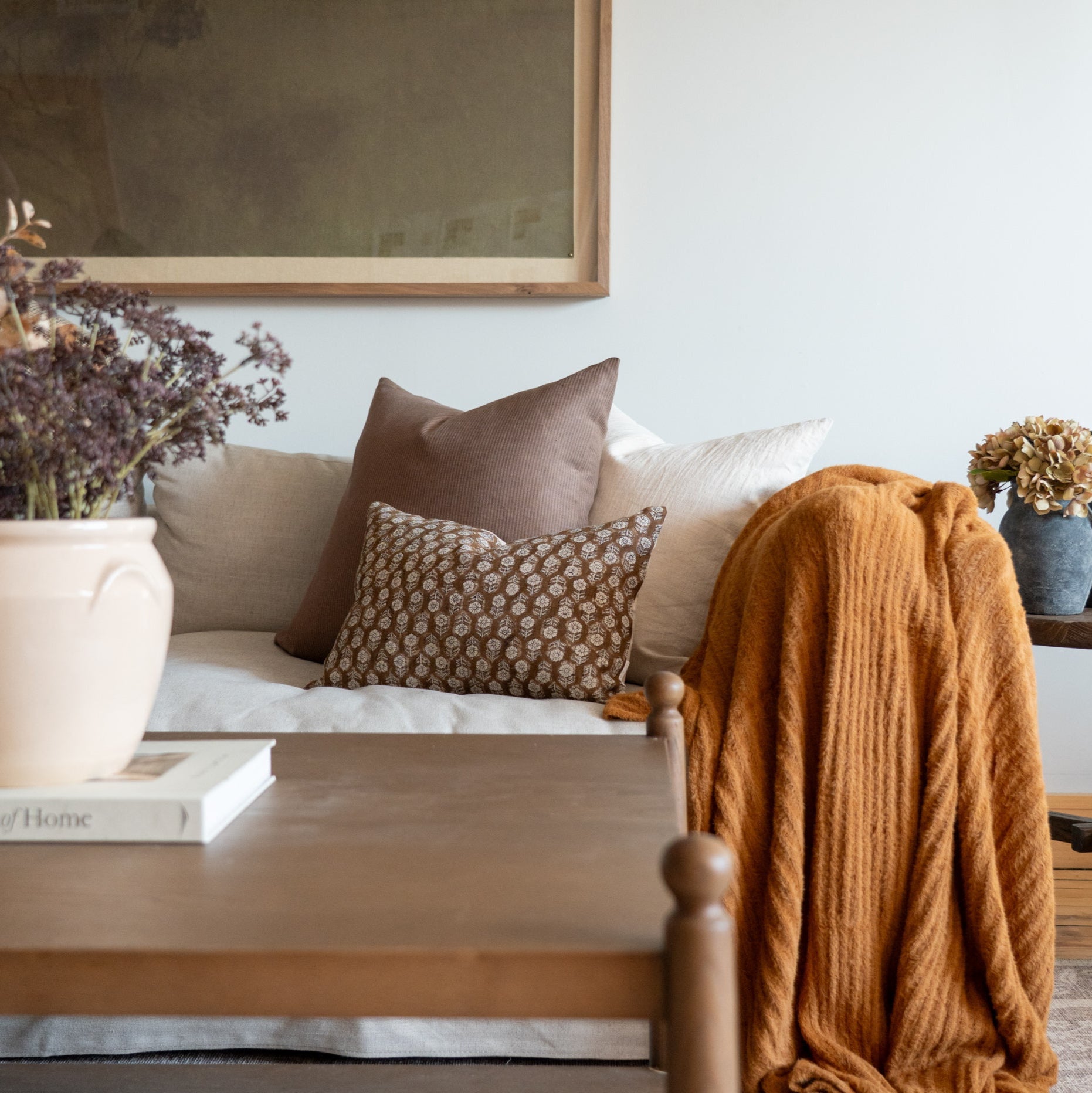 Conrad Pillow Cover 1 - PILLOWS - linen - neutral Rug & Weave Pillows