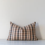 Austin Plaid Pillow Cover 1 - PILLOWS - linen - neutral Rug & Weave Pillows