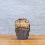 Vintage Jar with Handles 0-a-VINTAGE-pot Blue Ocean Traders 6.5" Wide