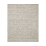 Loloi Raven Silver / Ivory Rug 0-RUGS - wool Loloi