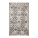 Angela Rose x Loloi Rivers Denim / Ivory Rug 0-RUGS-patterned Loloi