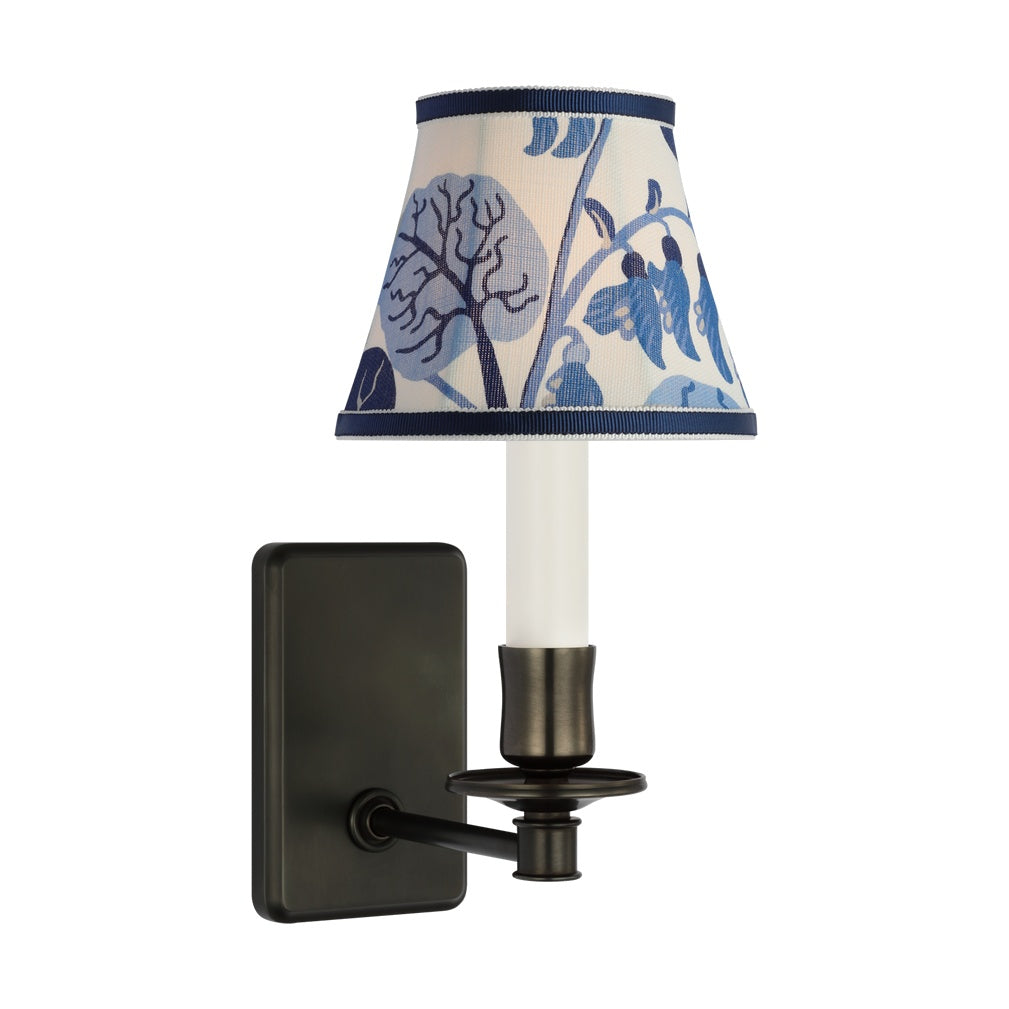 Tara Small Sconce LIGHTING - sconce Visual Comfort Bronze Marine Exotic Butterfly