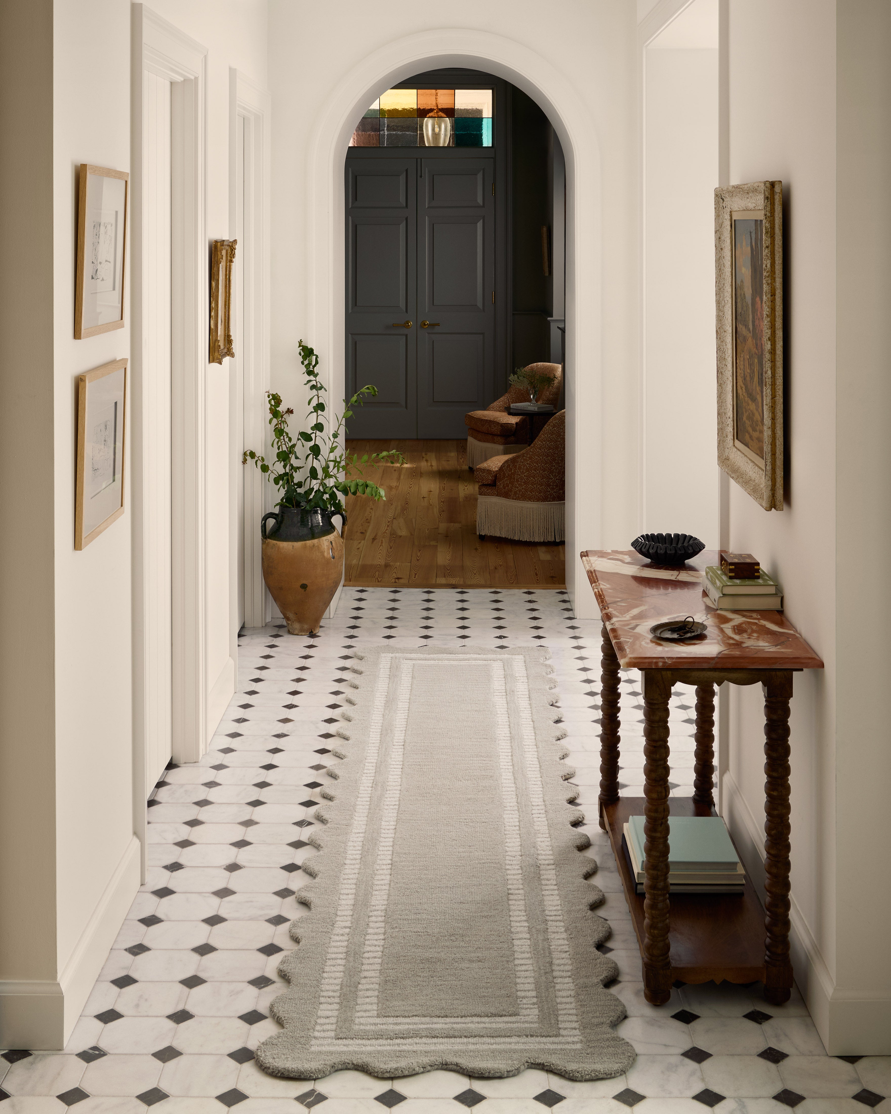 FLOOR MODEL - Loloi Scottie Fog / Ivory Rug - 5' x 7'6" RUGS - floor model Loloi