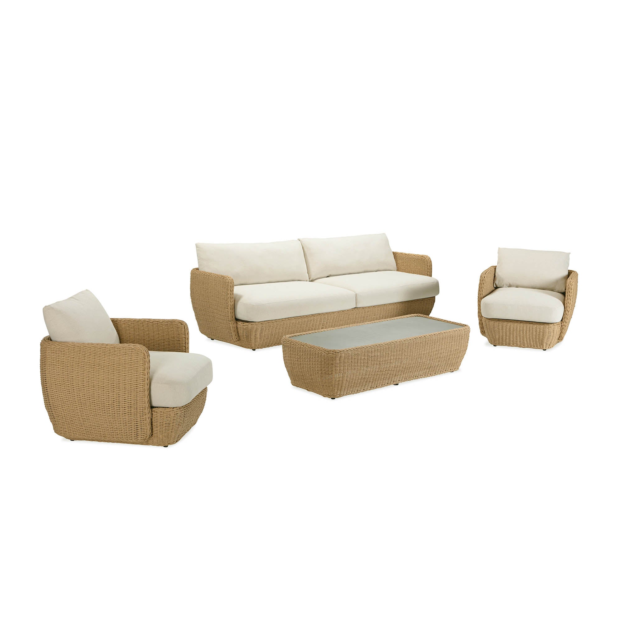 Serene Outdoor Club Chair FURNITURE - club chairs LH IMPORTS