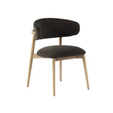 Mila Dining Chair 10 - a - FURNITURE - dining chair LH IMPORTS Slate Charcoal