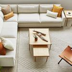 Gus* Modern Sola Bi-Sectional 2 - FURNITURE - sectional Gus