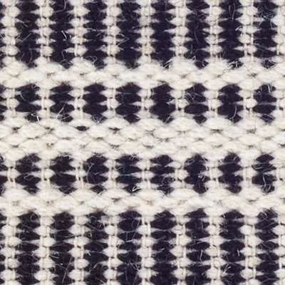 OVERSTOCK RUG - Malta Black/Ivory Handwoven Wool Rug - 8' x 10' IN STORE - Rugs Dash & Albert