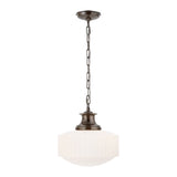 STORE FIXTURE - Milton Road Flush Mount - Antique Nickel LIGHTING - store fixture Visual Comfort