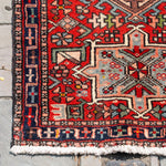 2'3" x 12' Vintage Persian Heriz Rug RUGS - vintage Rug & Weave Rugs