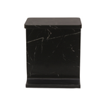 Tulla Marble Accent Table 4 - a - FURNITURE - accent table - wood Moe's Furniture Black