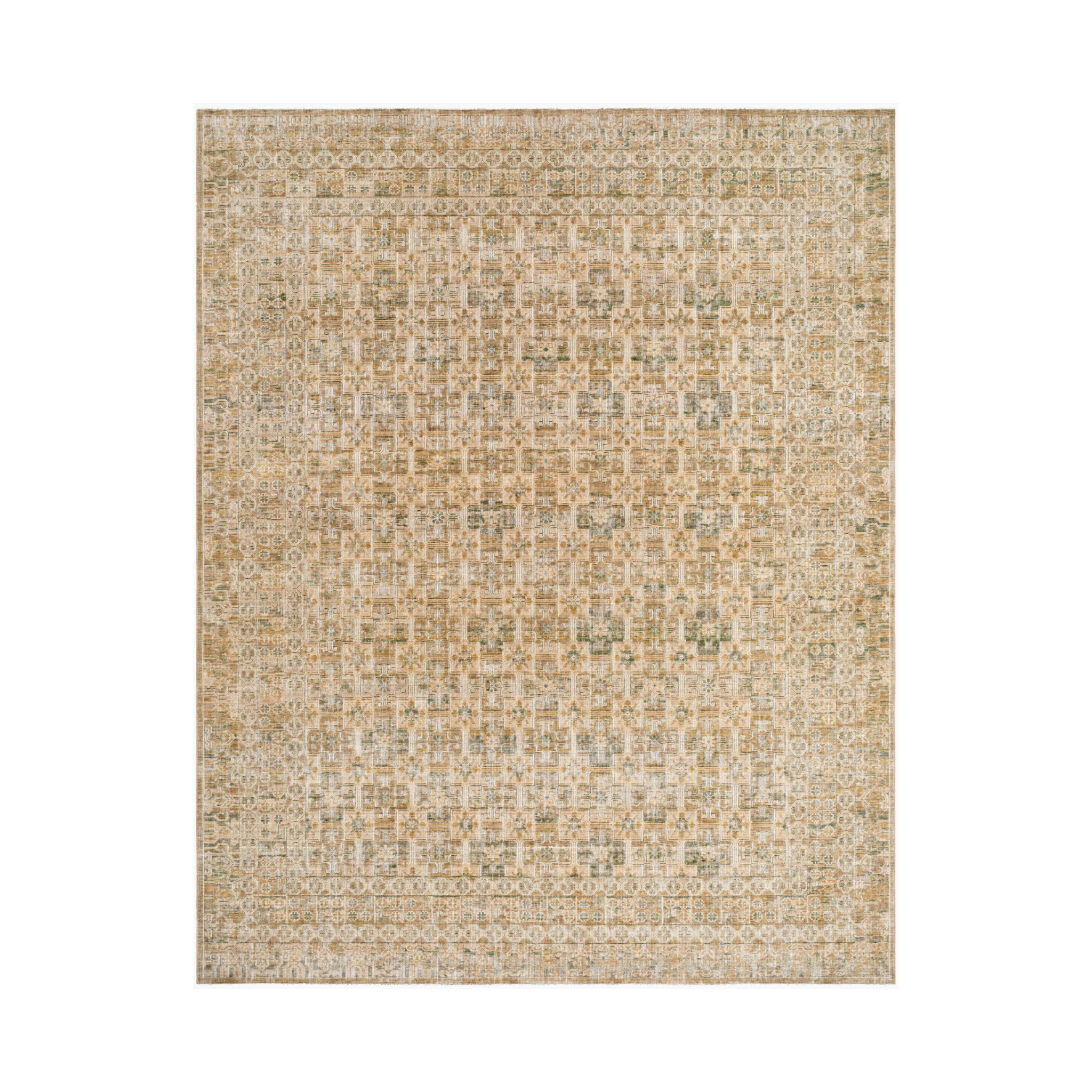 Becki Owens Renaissance Wheat / Sage Rug RUGS - wool Surya