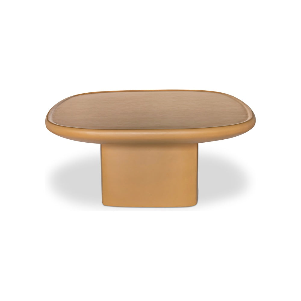 Manny Outdoor Coffee Table Furniture - outdoor coffee tables Moe's Furniture Deep Yellow