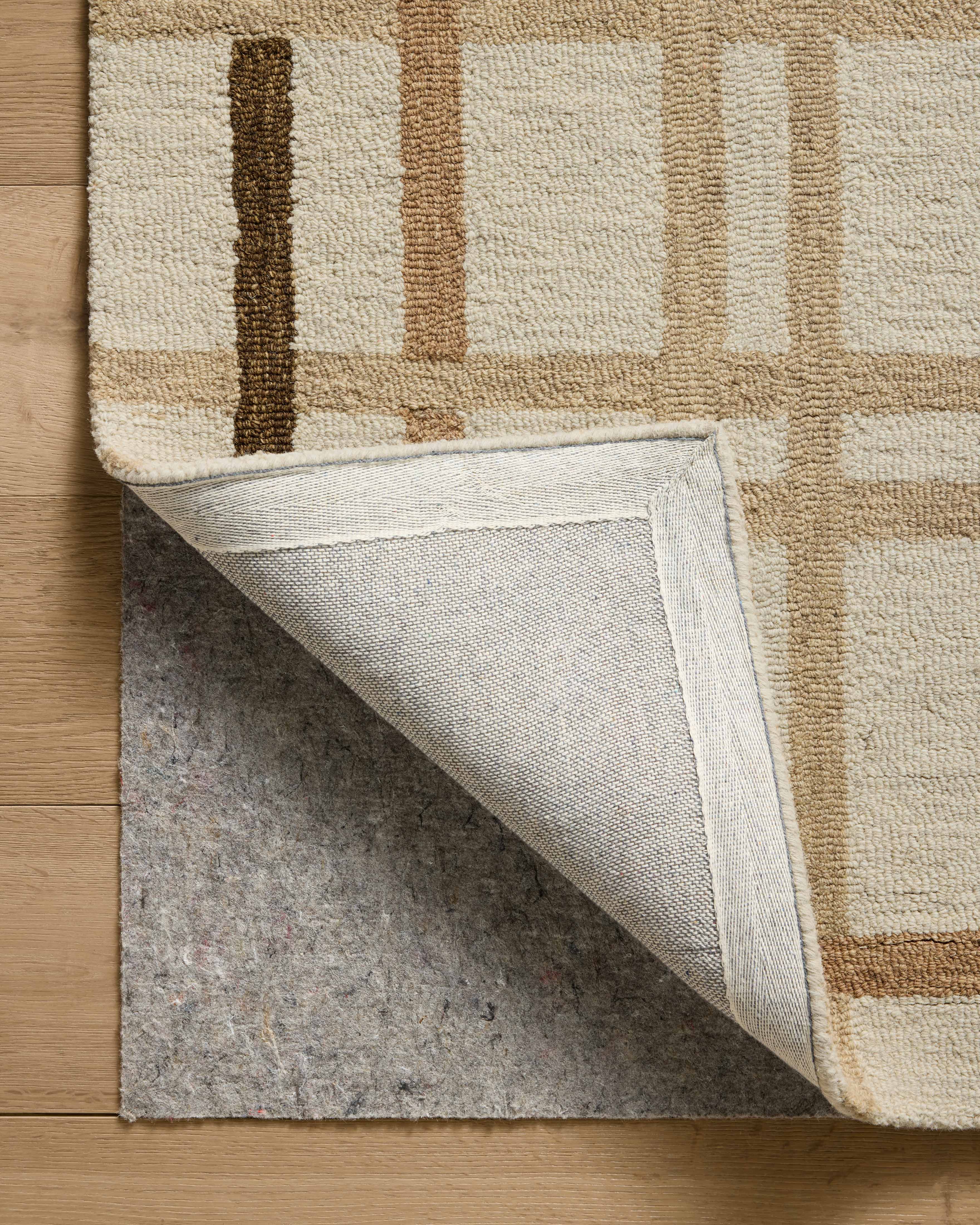 Magnolia Home by Joanna Gaines x Loloi Waylon Natural / Bark Rug RUGS - wool Loloi