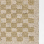 Willa Beige Checkerboard Rug 0-rugs-wool Momeni