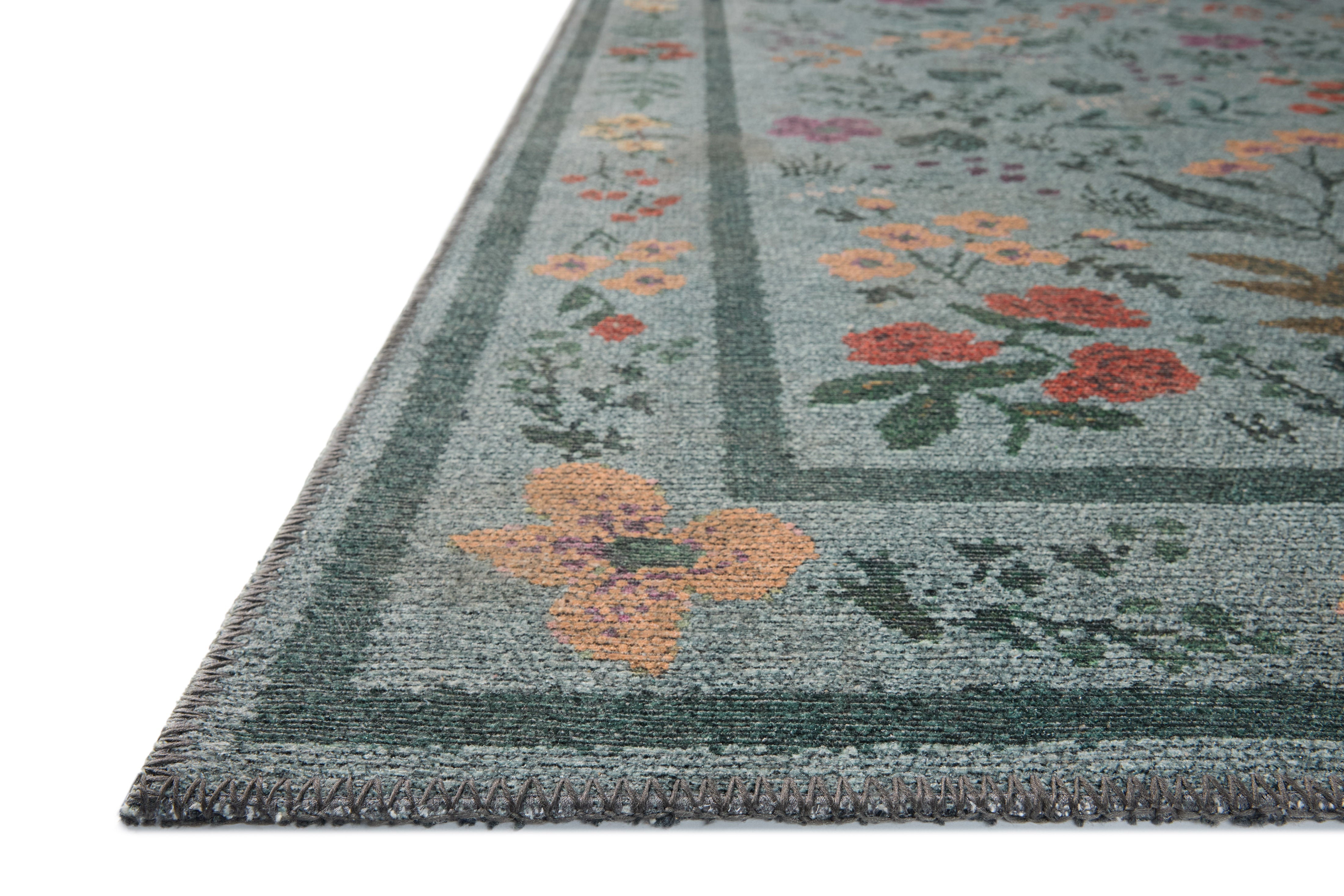 Rifle Paper Co. x Loloi Wildwood Sage Rug RUGS-patterned Loloi