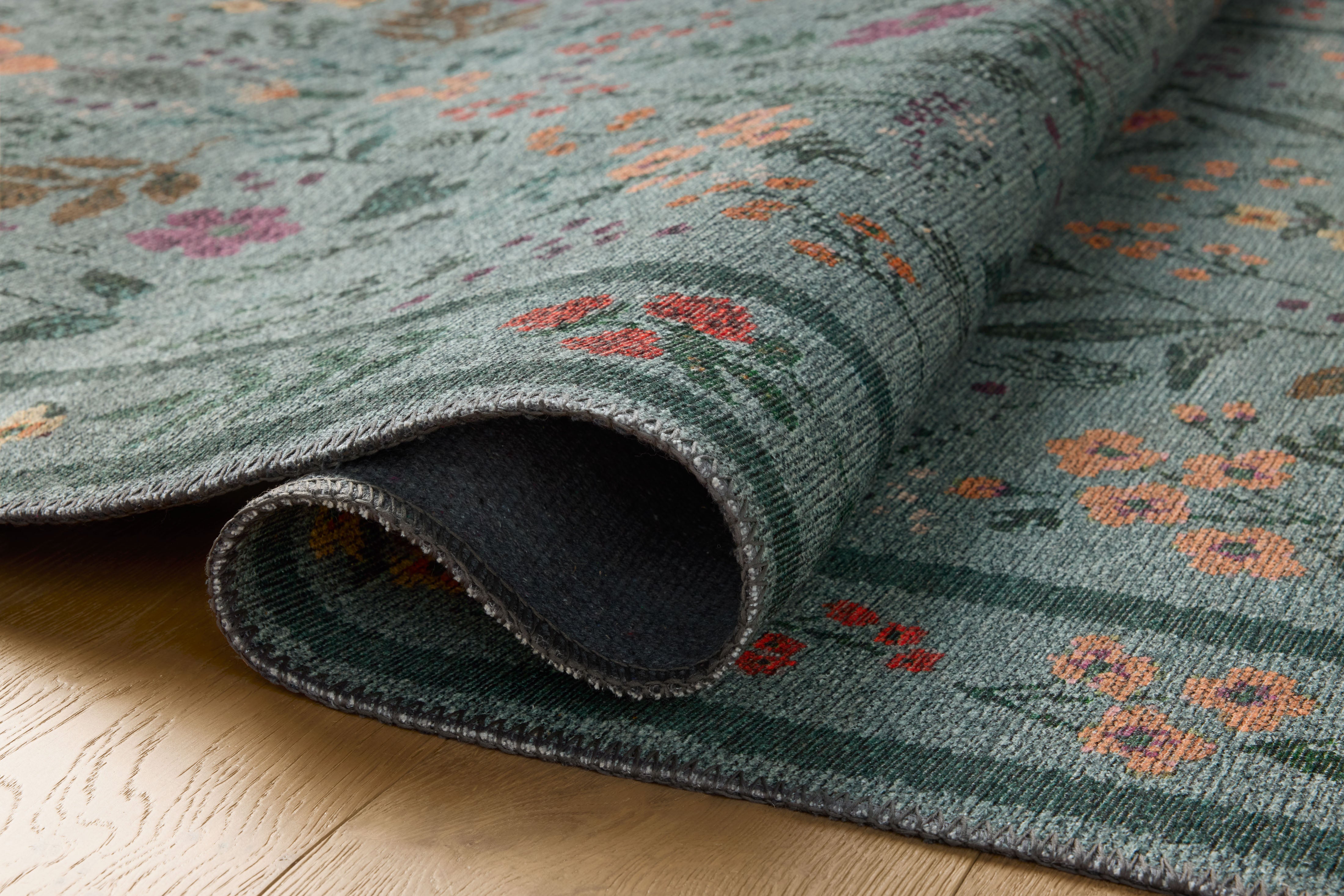 Rifle Paper Co. x Loloi Wildwood Sage Rug RUGS-patterned Loloi