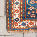 3'7" x 7'11" Antique Kazak Rug RUGS - vintage Rug & Weave Rugs