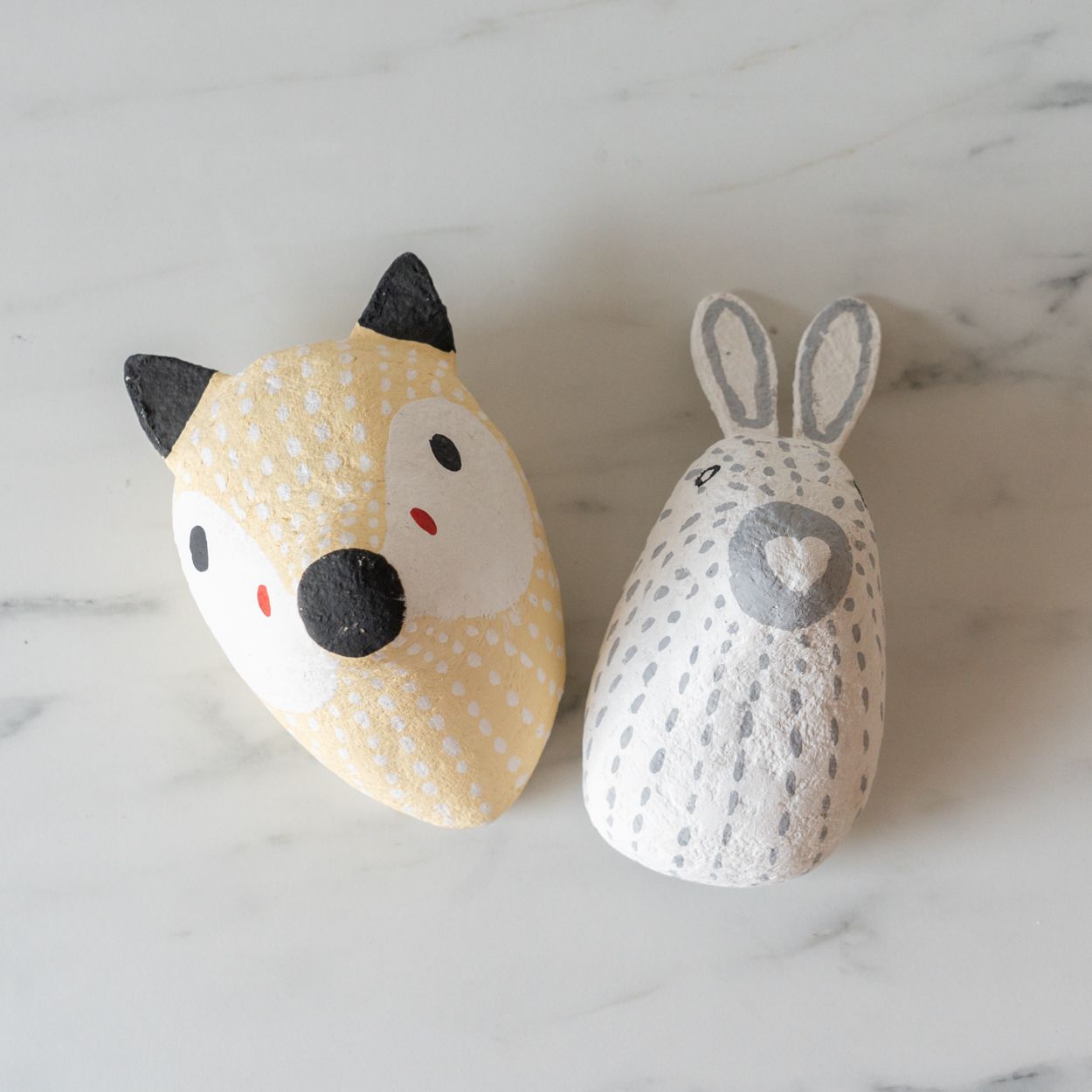Fox Paper Mache Wall Ornament FINNBIRD - wall hanging Indaba
