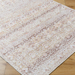 Aria Camel / Rust Washable Rug RUGS - synthetic Surya