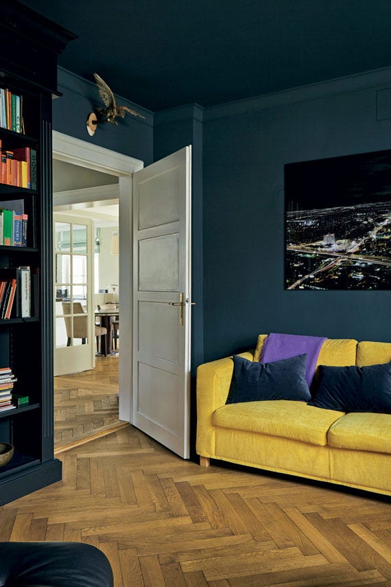 Farrow & Ball Black Blue No. 95 - Archive Collection PAINT - Farrow & Ball Farrow & Ball