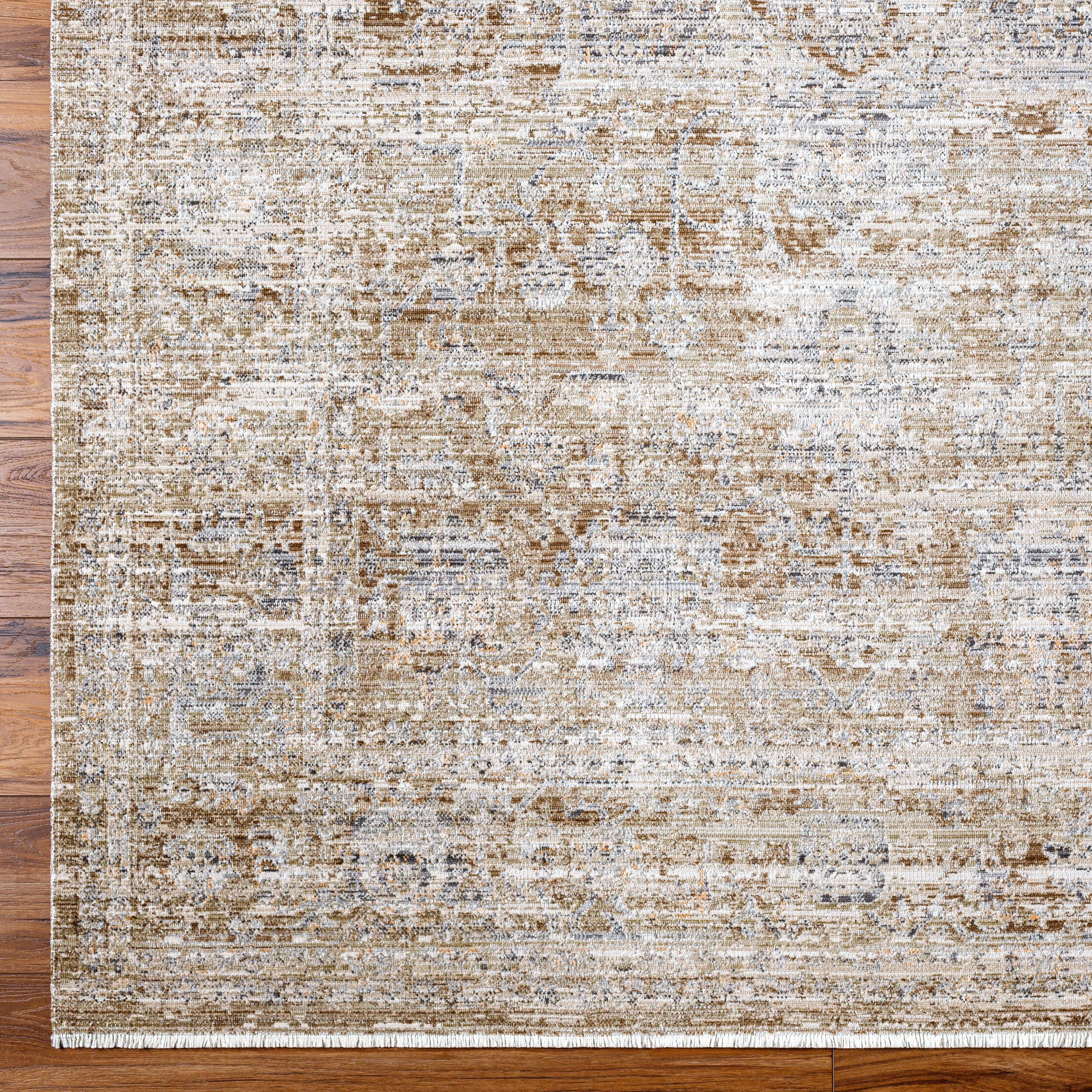 Becki Owens Margaret Bark / Dove Rug 0-RUGS-patterned Surya