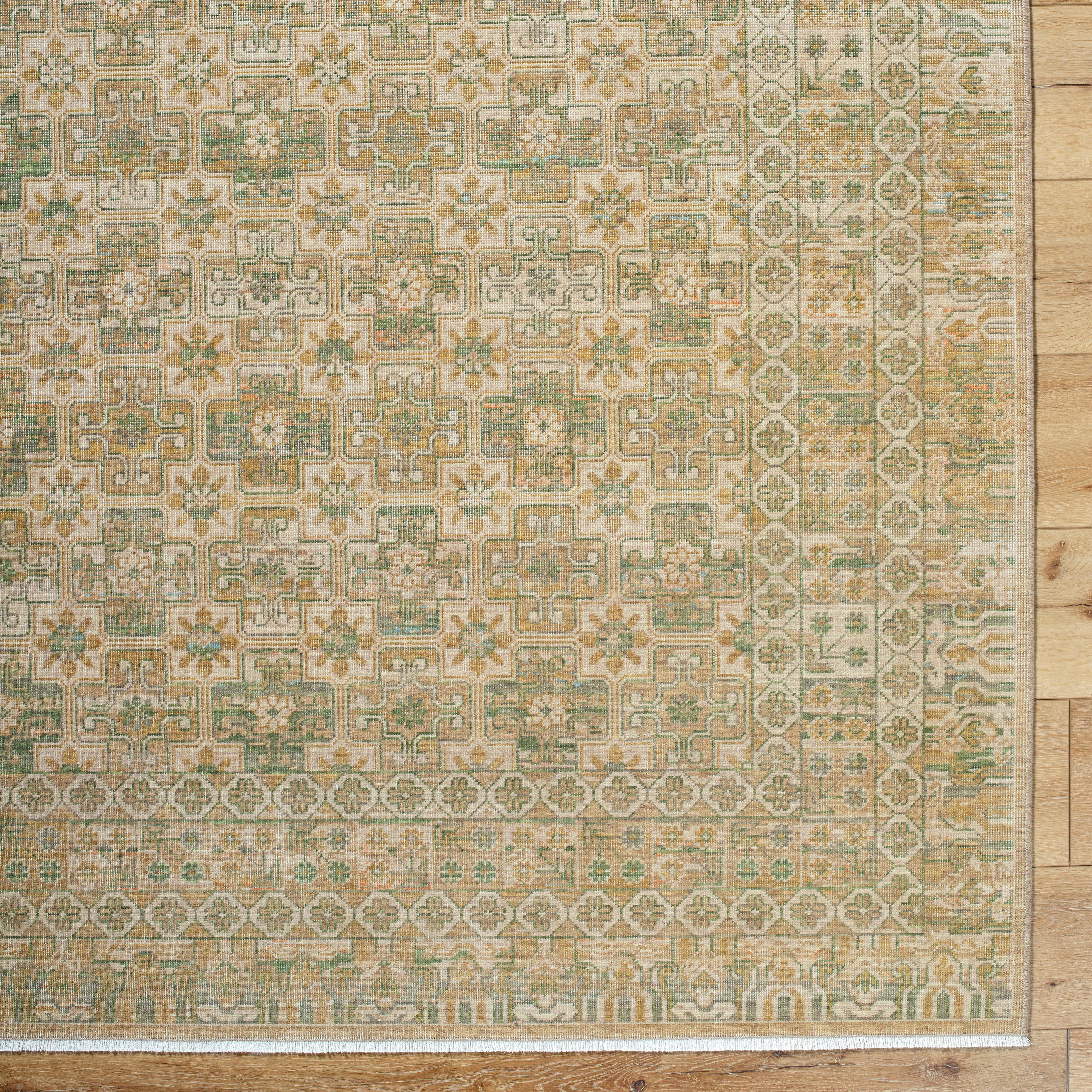 Becki Owens Renaissance Wheat / Sage Rug RUGS - wool Surya