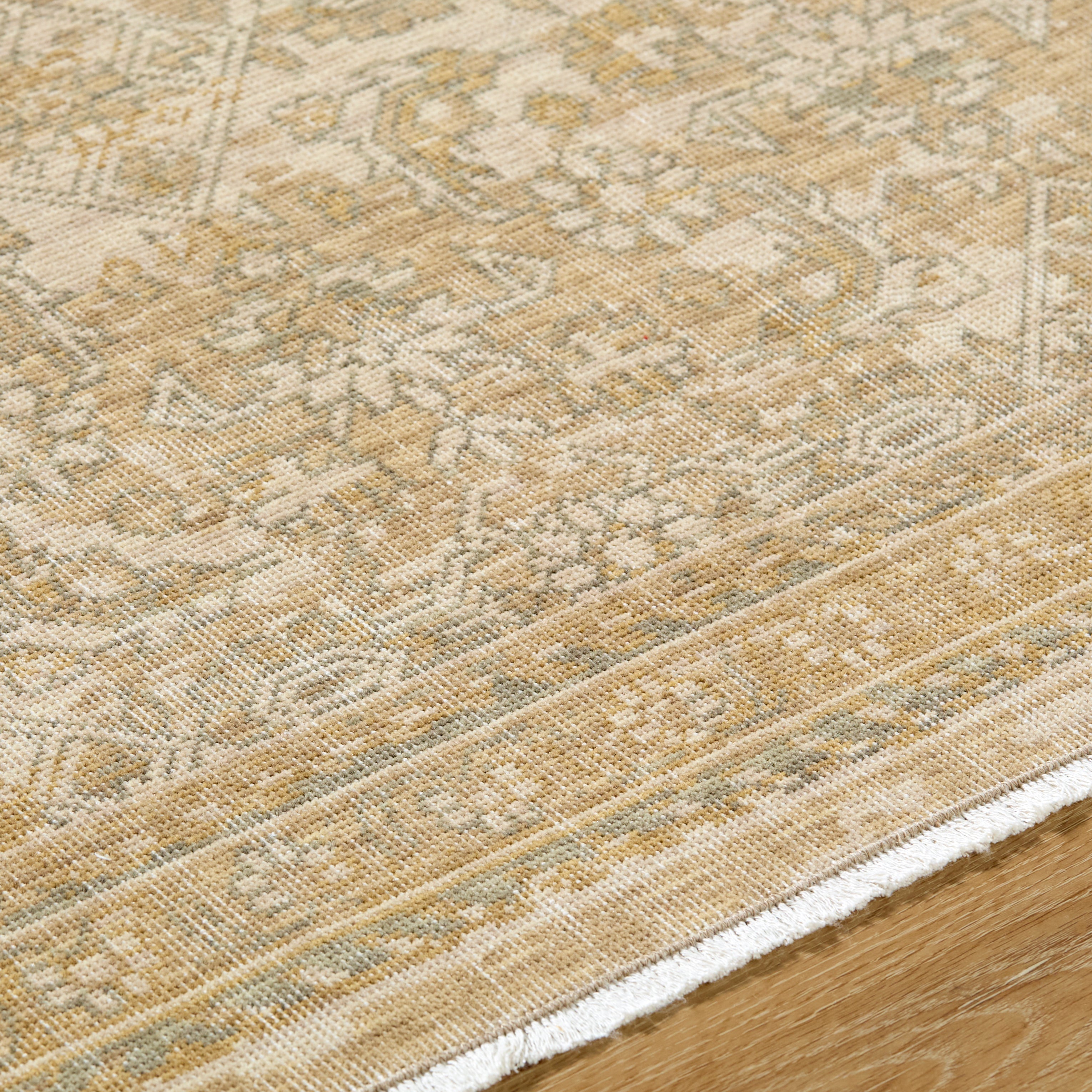 Becki Owens Renaissance Straw / Sage Rug RUGS - wool Surya