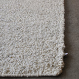 Cream Boucle Rug 0-RUGS-patterned Mark Krebs