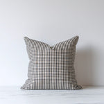Aspen Gingham Pillow Cover 1 - PILLOWS - linen - neutral Rug & Weave Pillows