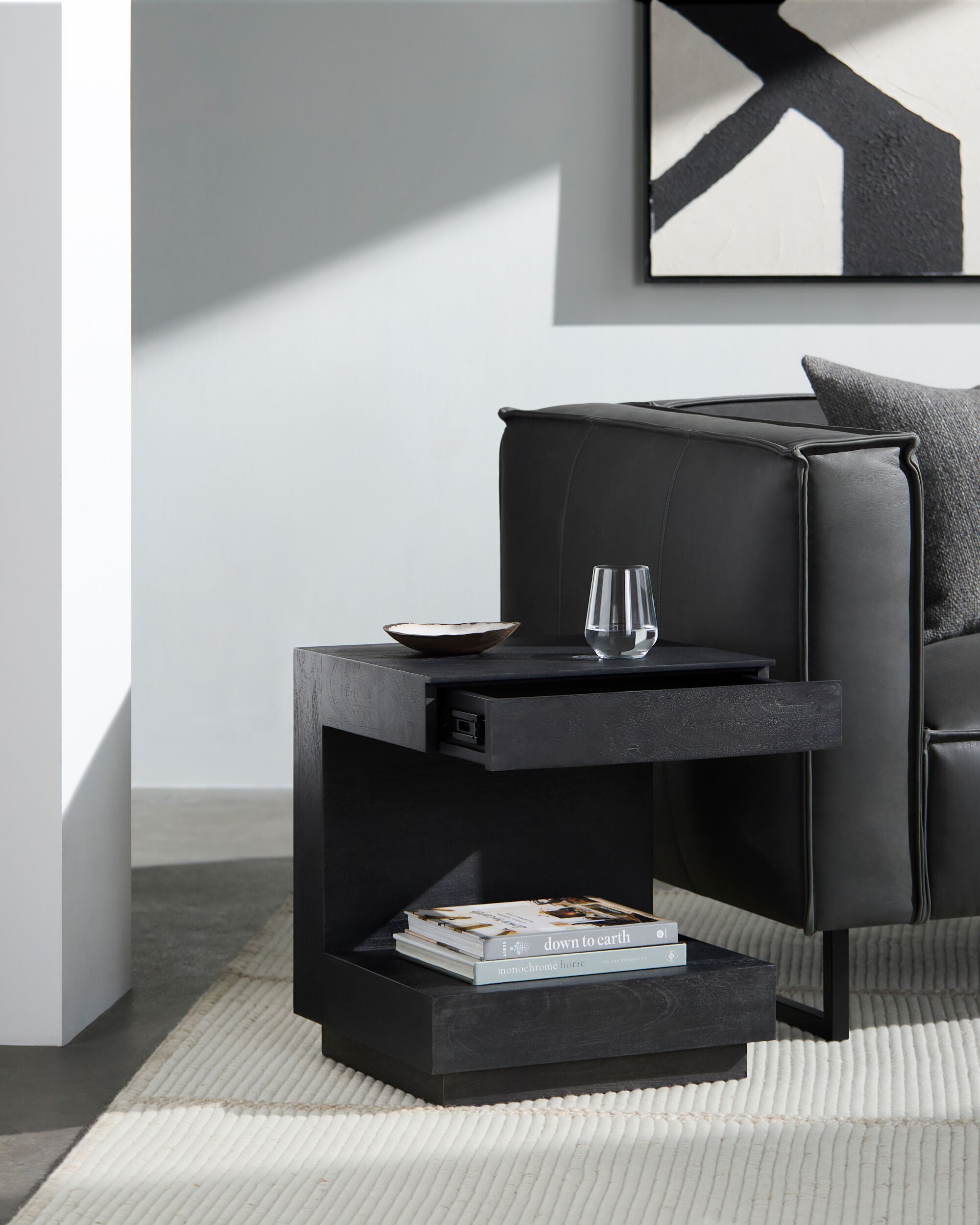 Coburn End Table FURNITURE - end table Surya