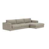 Cello Two-Piece Sectional With Chaise - Coda Concrete 2 - a - FURNITURE - sectional EQ3