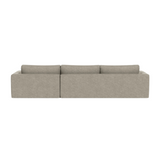 Cello Two-Piece Sectional With Chaise - Coda Concrete 2 - a - FURNITURE - sectional EQ3