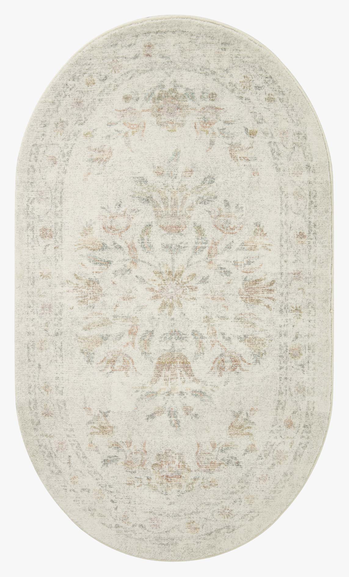 Rifle Paper Co. x Loloi Courtyard Lily Yellow / Multi Rug 3-patterned rugs Loloi