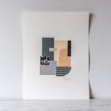 "Day Like Today" Original Collage by Holly Young ARTWORK - collage Holly Young