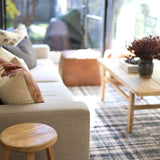 Short Dobbie Reclaimed Stool - Natural 5-VINTAGE - stool Hauer Market