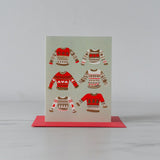 Christmas Sweaters Holiday Card greeting card Inkwell Cards (Faire)