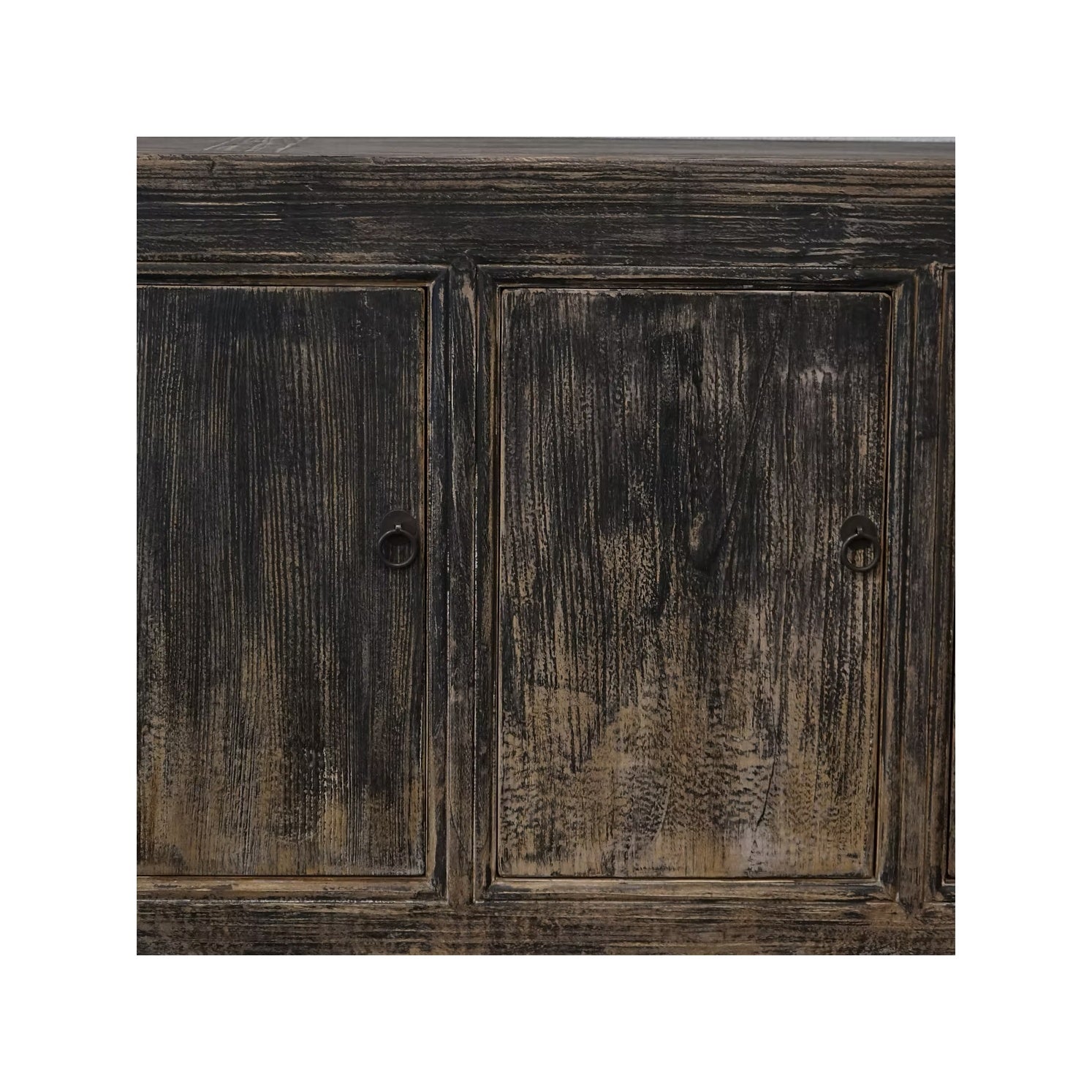 Bowie Weathered Black Sideboard 7 - FURNITURE - sideboard/cabinet Hauer Market