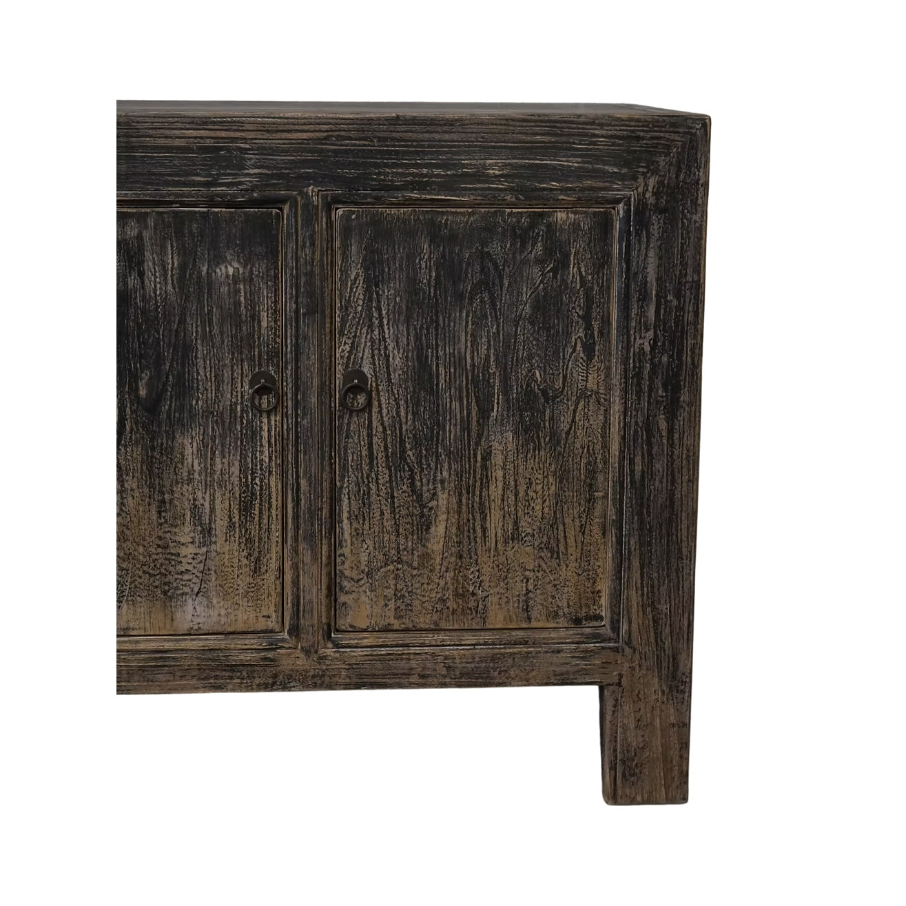 Bowie Weathered Black Sideboard 7 - FURNITURE - sideboard/cabinet Hauer Market