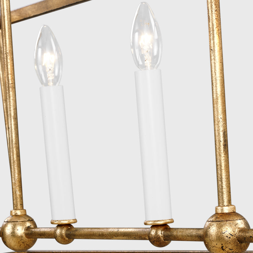 Stonington Linear Lantern LIGHTING - chandelier Visual Comfort
