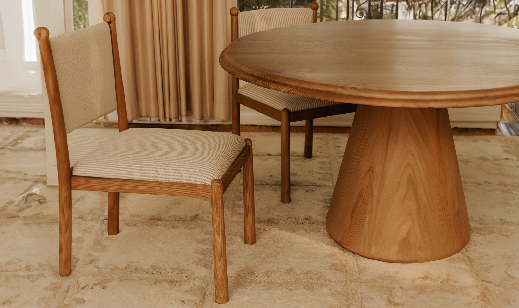 Arlette Dining Table Dining Tables Moe's Furniture