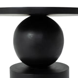 Paloma Side TableBlack FURNITURE - side table Renwil