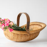 Flora Oval Vintage Flower Basket basket Hauer Market