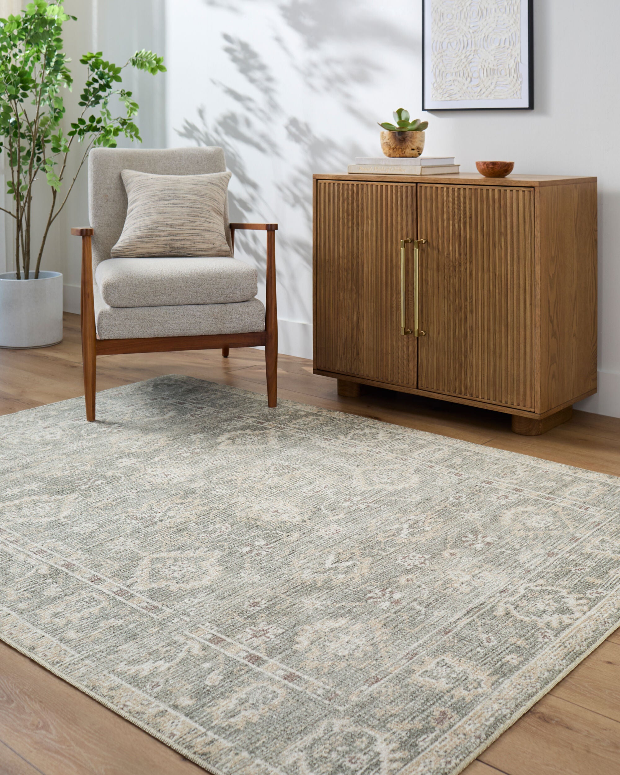Collins Avenue Sage Rug RUGS - synthetic Surya