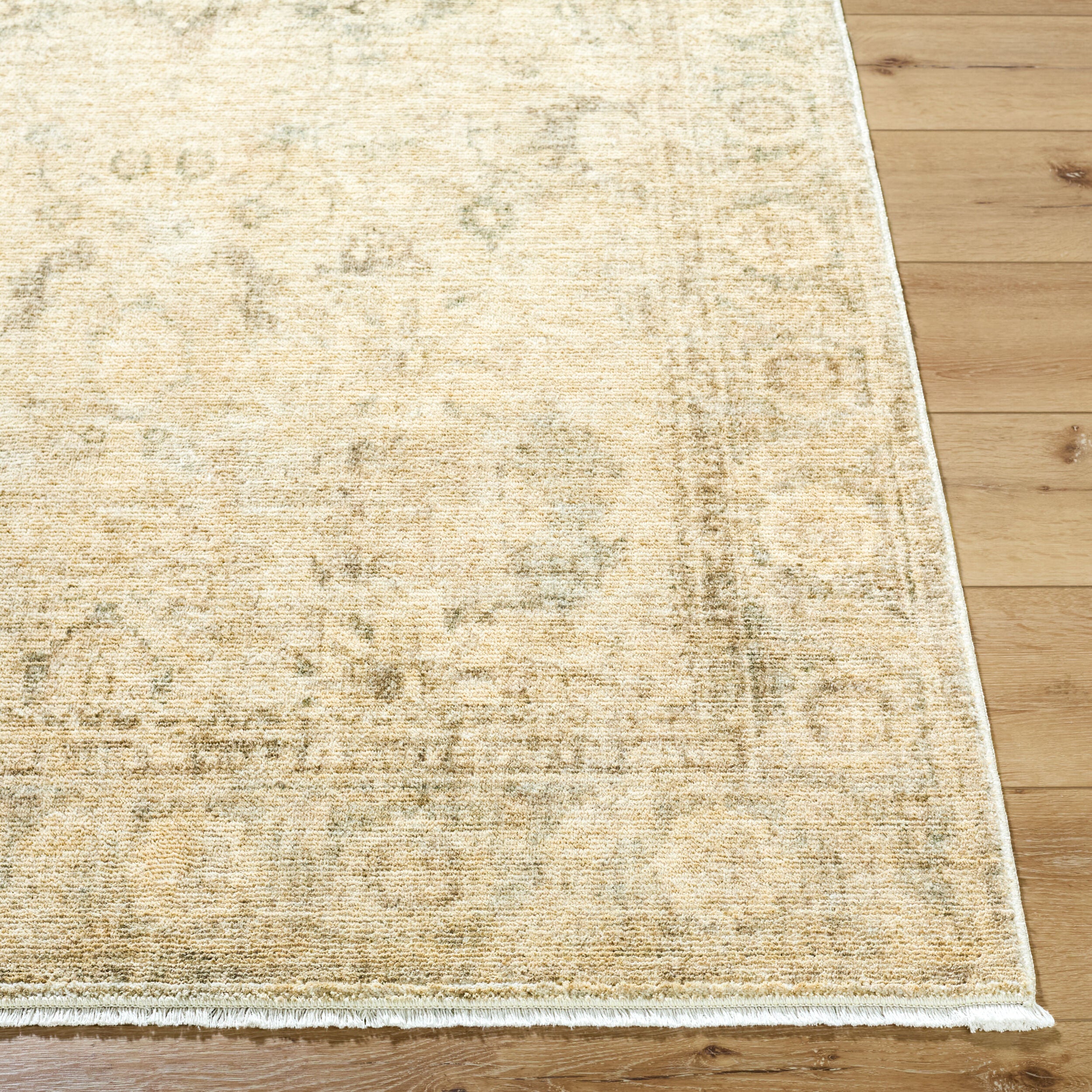 Fetscher Beige / Olive Rug RUGS - synthetic Surya