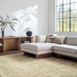 Fetscher Beige / Olive Rug RUGS - synthetic Surya