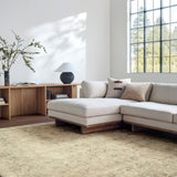 Fetscher Beige / Olive Rug RUGS - synthetic Surya