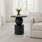 Paloma Side TableBlack FURNITURE - side table Renwil