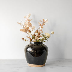 Vintage Glazed Pot 0-VINTAGE-pot Hauer Market