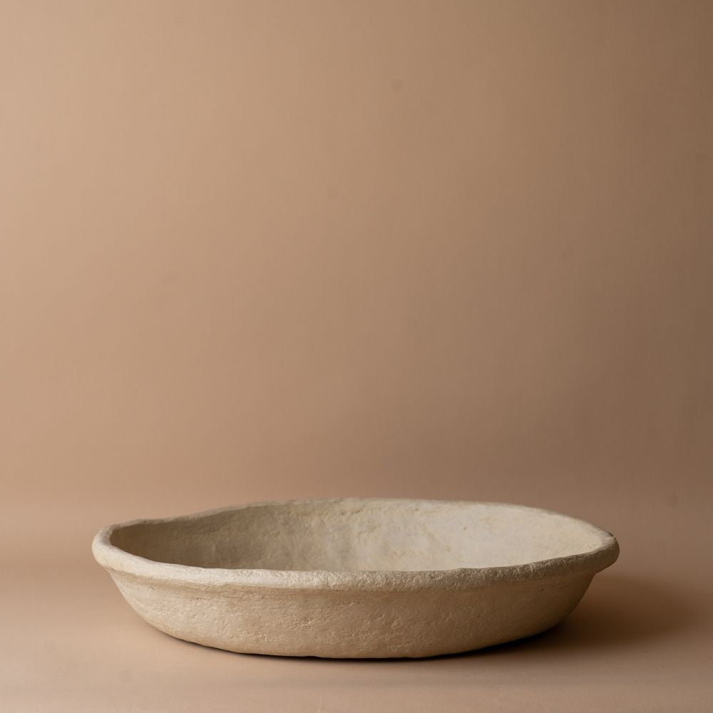 Round Paper Mache Tray tray Indaba Large